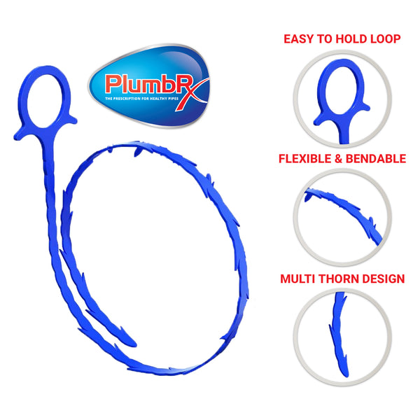 PlumbRx - Hair Grabber Drain Snake Tool (5 Pack) – Citywide Direct