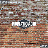 Muriatic Acid Cleaner - Dissolves Rust, Lime, Minerals, Scale, Carbonates and More! (HAZ)